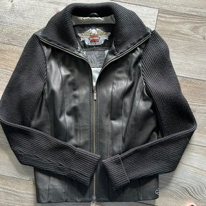 Harley Davidson woman’s leather jacket